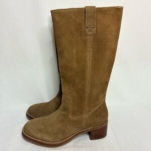 NEW. Frye Camryn Suede Tall Boots